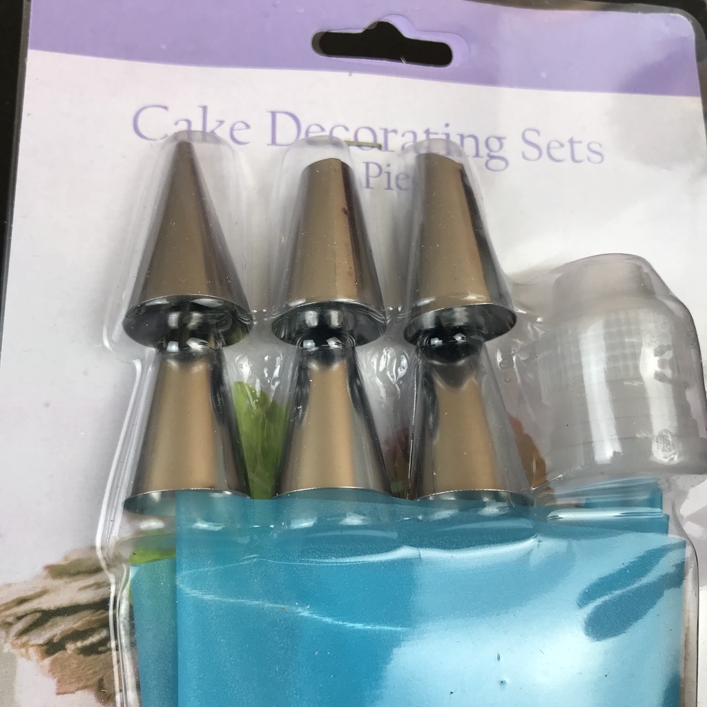 Bộ đui bắt kem trang trí bánh kem, cupcake