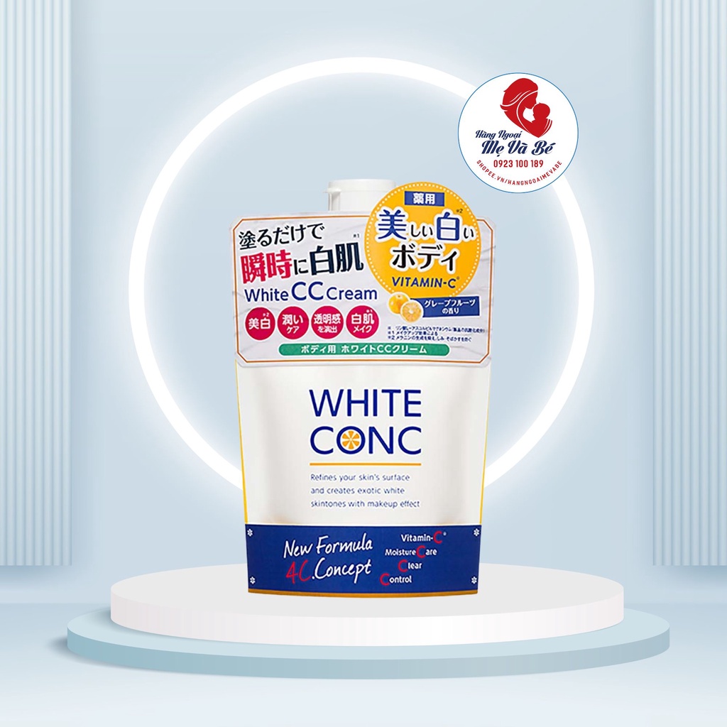 Sữa dưỡng thể trắng da White Conc