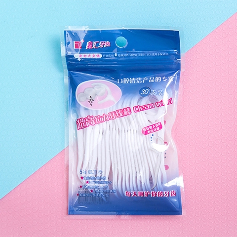 Set 30 Túi Chỉ Bắt Răng Dây Siêu Mịn An Toàn Sử Dụng Một Lần
