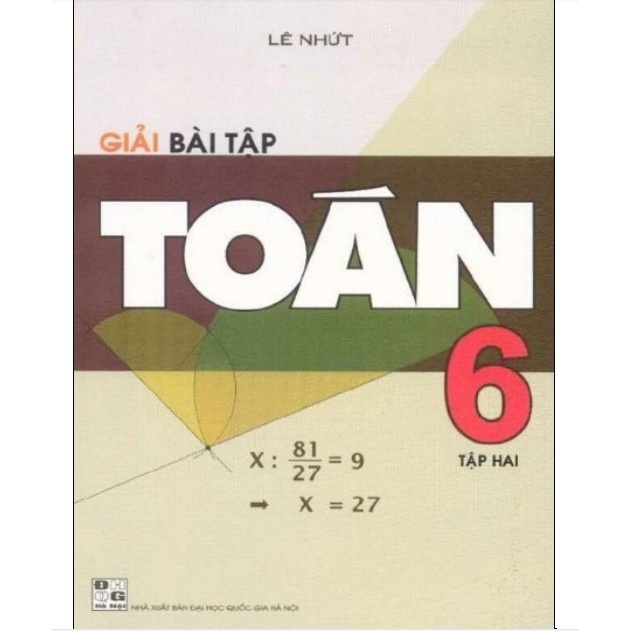 Sách - Giải Bài Tập Toán 6 Tập 2