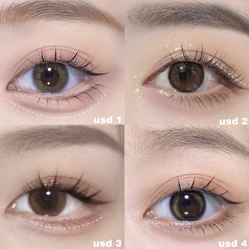 1 Bút Kẻ Mắt Dạng Lỏng Dễ Thương Mềm Mịn Nhanh Khô Chống Thấm Nước Lâu Trôi