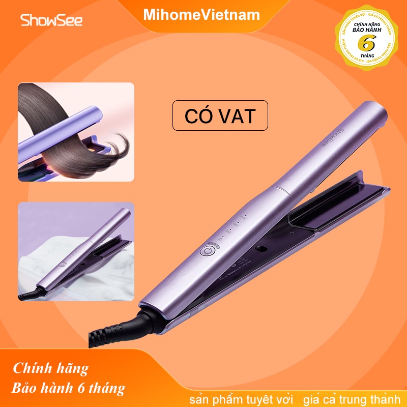 Máy làm tóc duỗi tóc, kẹp thẳng, ép tóc, uốn cúp làm tóc xoăn lọn đa năng Xiaomi  SHOWSEE -  tạo kiểu tóc