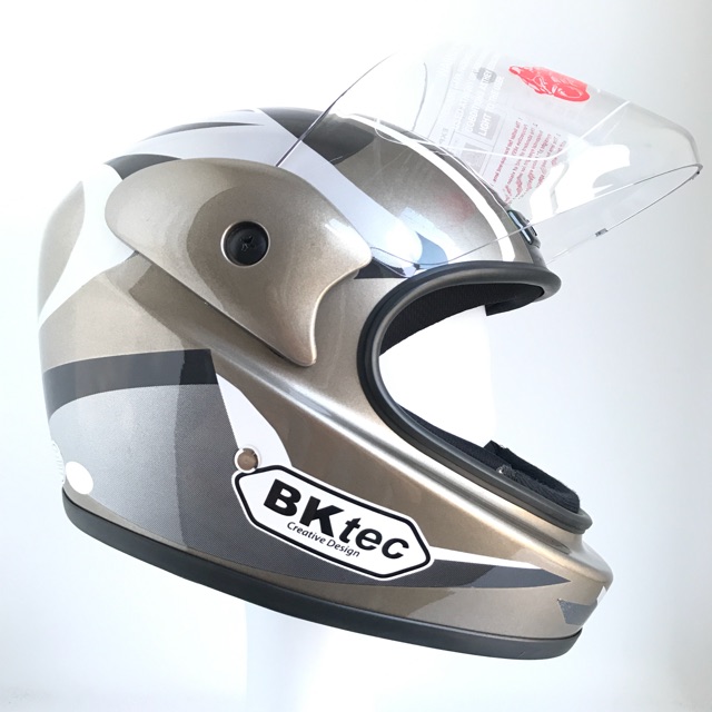Mũ bảo hiểm Fullface chính hãng BKTEC - BK30 - Bảo hành 12 tháng - Vòng đầu 57-59cm - Nón bảo hiểm trùm đầu Nam - Nữ