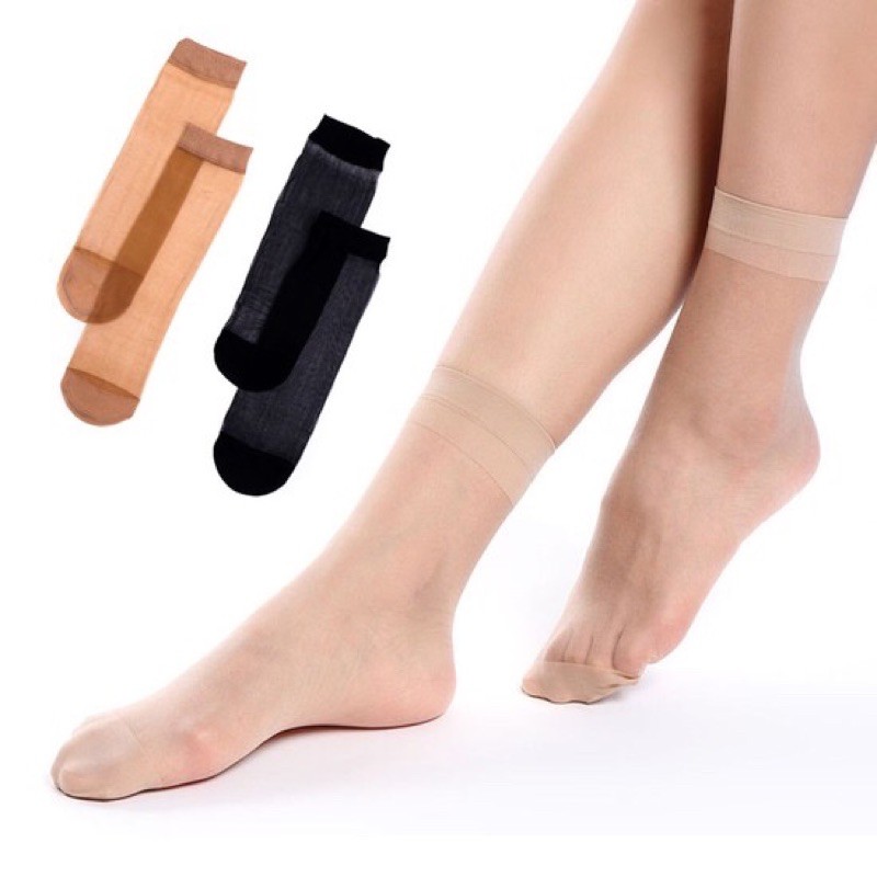 Lố 10 đôi tất giấy hàn quốc