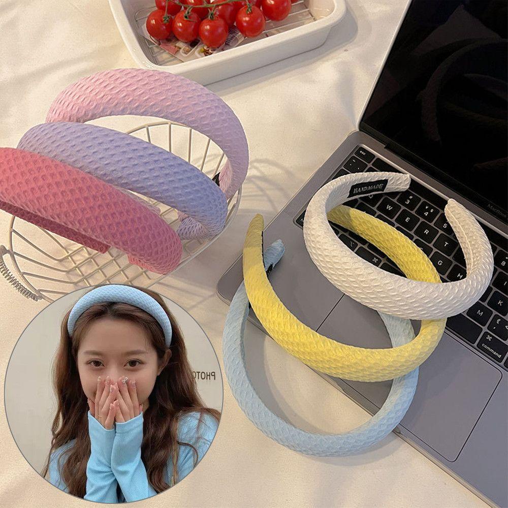 CACTU Thicken Headband Girls Women Hair Accessories Hairband Sponge Hair Hoop