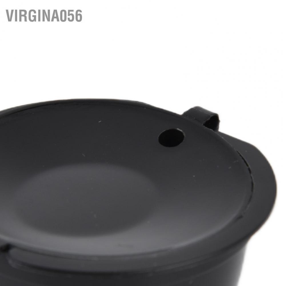 Hàng Hot 5 cái 50ml Viên nén cà phê Cốc lọc có thể tái sử dụng với Muỗng cho Máy DOLCE GUSTO Hàng giao ngayVirgina056