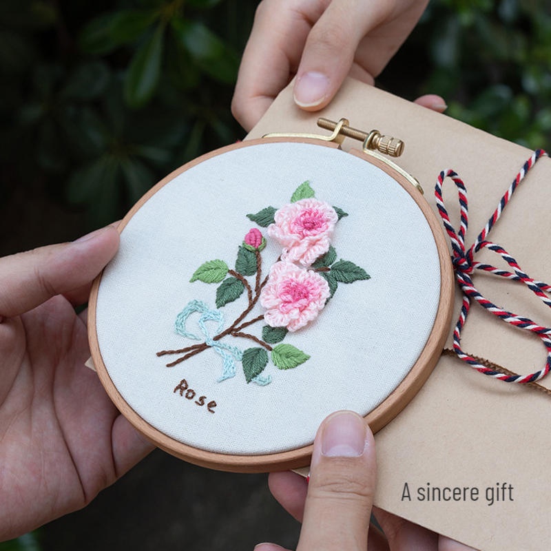 Bộ Dụng Cụ Thêu Thủ Công Tự Làm Cho Bạn Trai