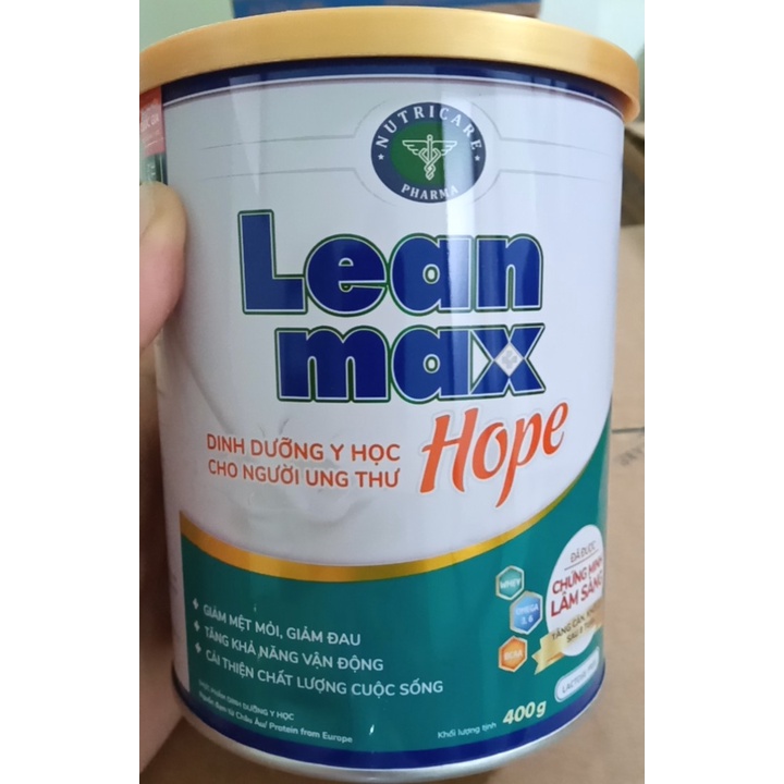 Sữa Lean max Hope 400g