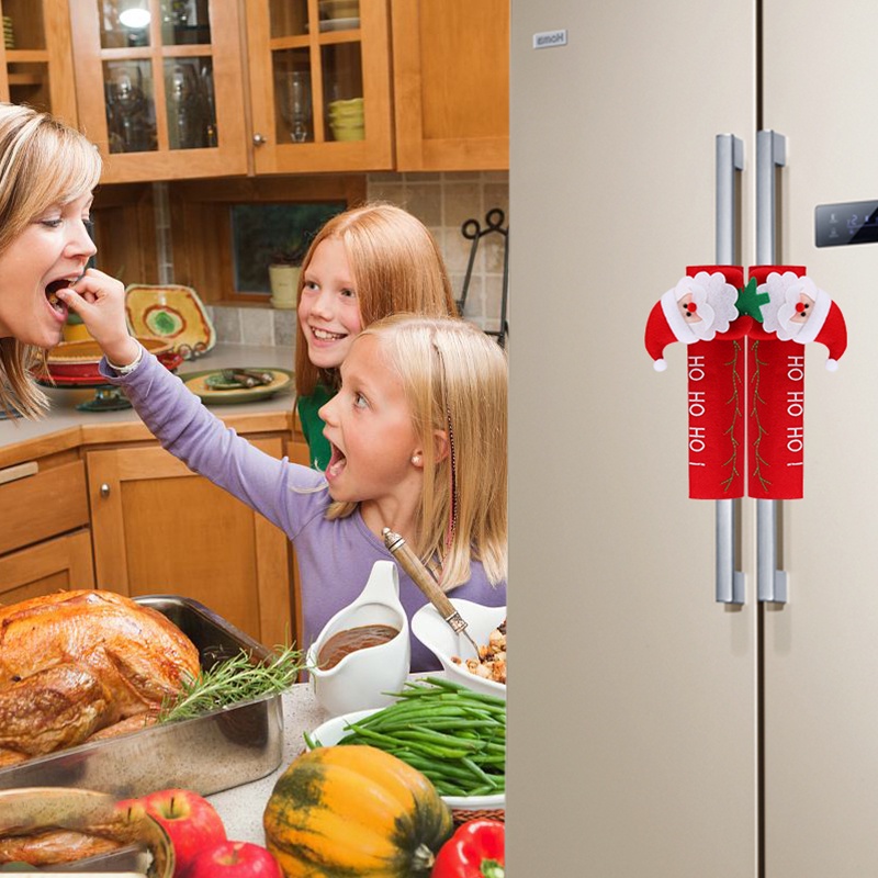 Vỏ Bọc Tay Cầm Máy Rửa Chén Họa Tiết Giáng Sinh / Hoạt Hình Trang Trí Nhà Cửa