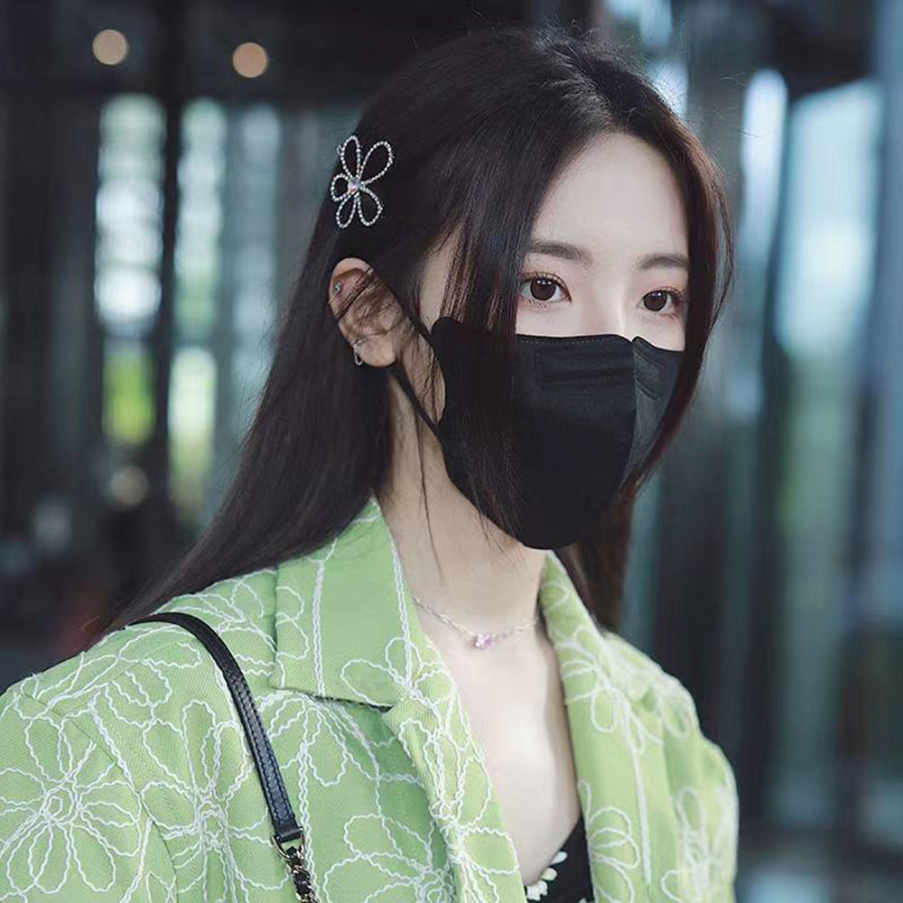 Kẹp Tóc Hình Hoa Đính Đá Phong Cách Retro Dành Cho Nữ