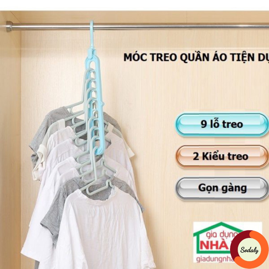 Móc Treo Quần Áo Đa Năng Tiện Lợi