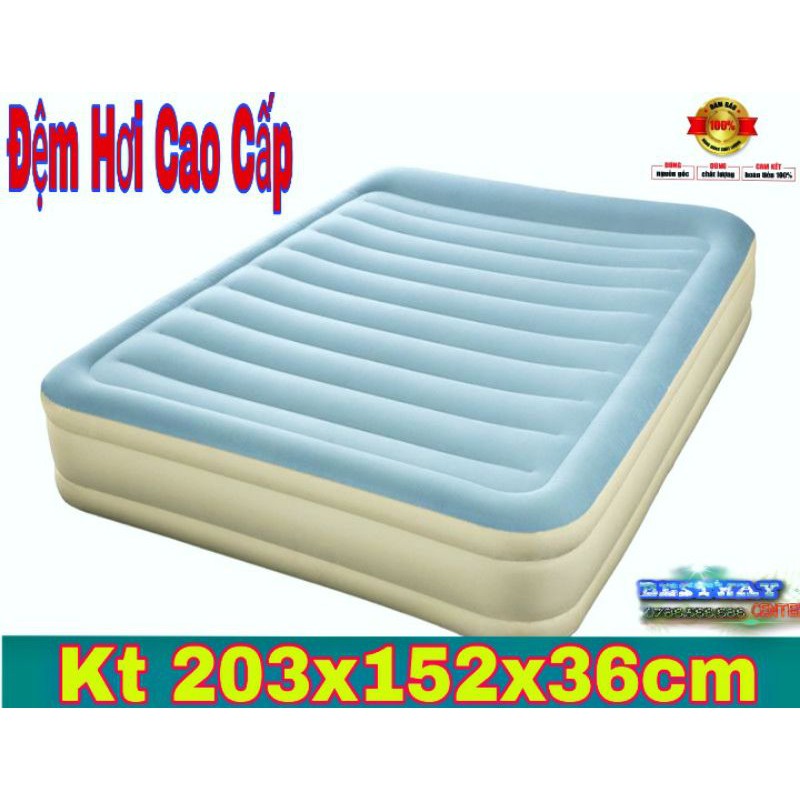 Đệm Hơi Đôi KT 203X152X36cm - Đệm Hơi Cao Cấp Nhập Khẩu Bestway 69007