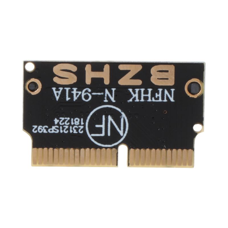 Thẻ Chuyển Đổi Nvme Pci Express Pcie 2013 2014 2015 Sang M.2 Ngff Ssd Cho Macbook Air Pro A1398 A1502 A1465 A1466