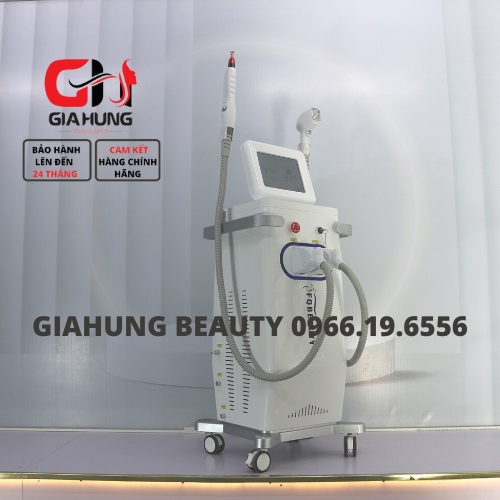 Máy triệt lông diode 808nm + laser xoá xăm hiệu quả