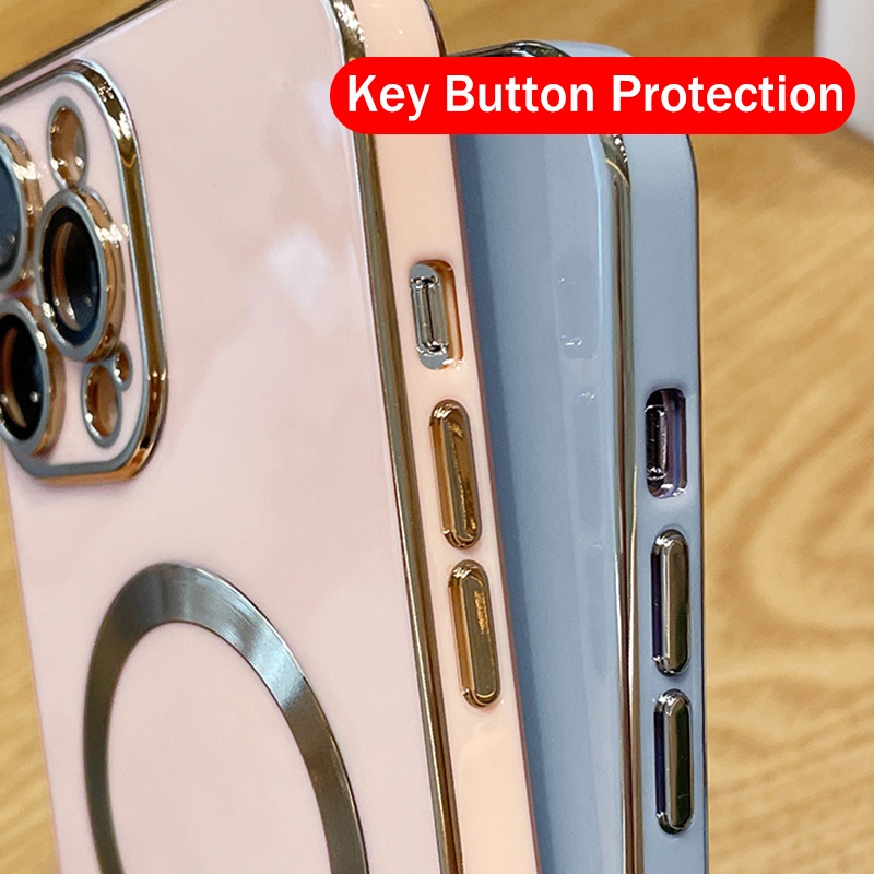 Ốp Điện Thoại Dẻo Tráng Gương Màu Sắc Ngọt Ngào Sang Trọng Chống Sốc Cho iPhone 13 12 11 Pro Max 13 Pro Max 12 Pro 14 Pro Max