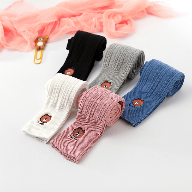 Quần Legging Bằng Cotton Kiểu Hàn Quốc Xinh Xắn Dành Cho Bé Gái