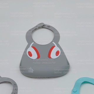 Yếm silicon Hàn Quốc AGAZZANG BIB