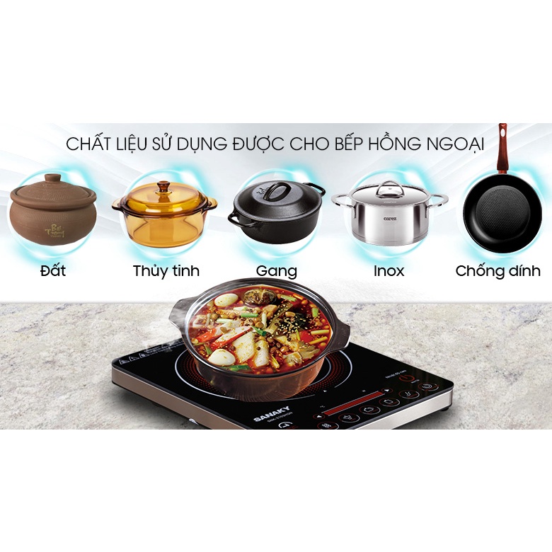 Bếp hồng ngoại Sanaky SNK-2103HG