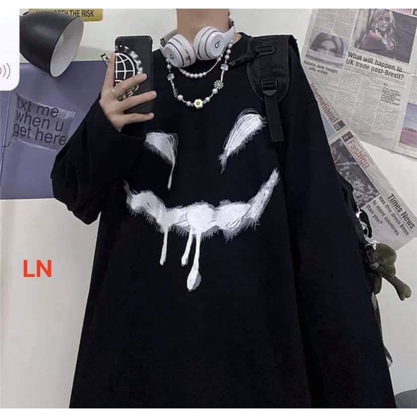 Áo tay xuông mặt ma hót hít