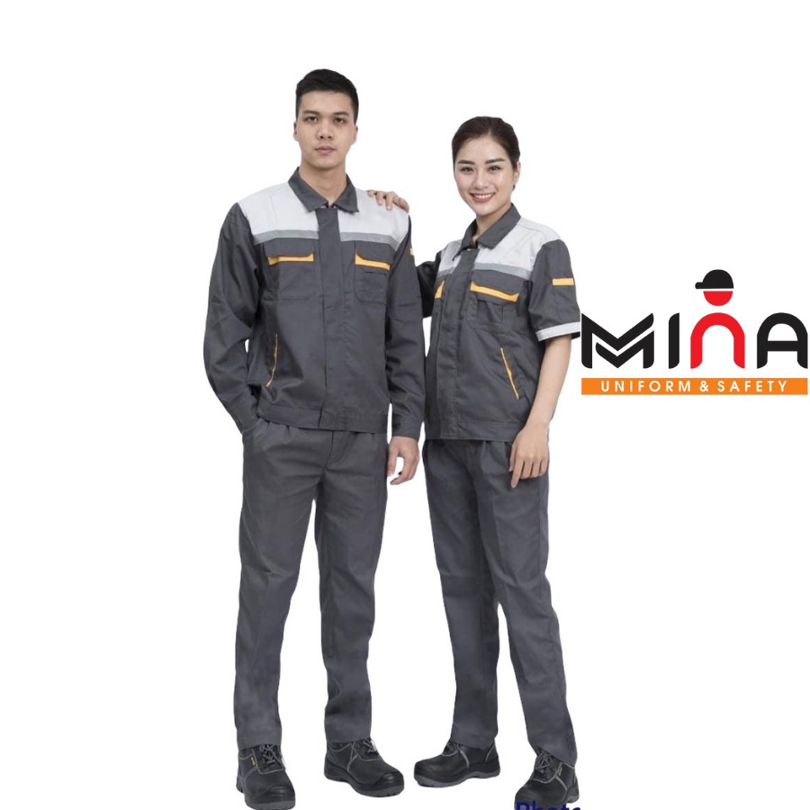 ┇◑Quần áo bảo hộ lao động mã VIN vải PANGZIM Hàn Quốc cao cấp