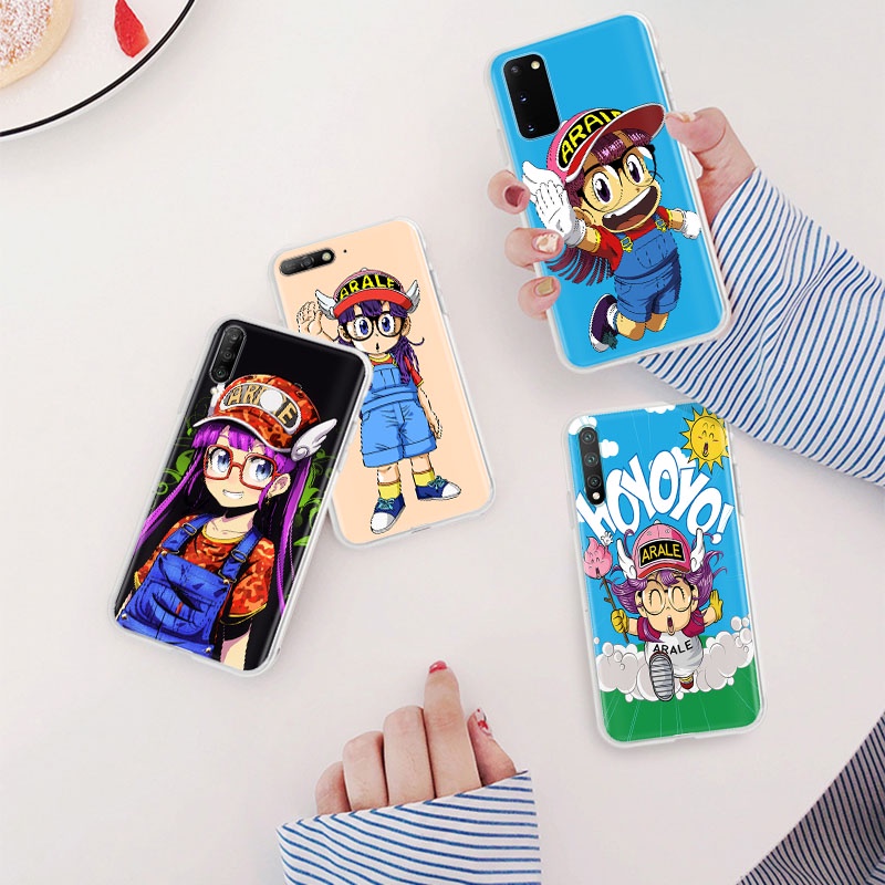 Ốp Điện Thoại Mềm Trong Suốt ML-93 Dr. slump Arale Cho Tecno Camon 15 16 17 17P POP 4 5 Pova 2 Pro