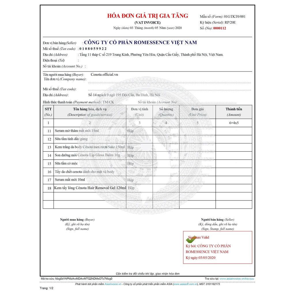 Kem tẩy lông Cénota 120ml an toàn, dịu nhẹ, giúp giữ ẩm không gây đau rát cho da - Mã C09 | BigBuy360 - bigbuy360.vn