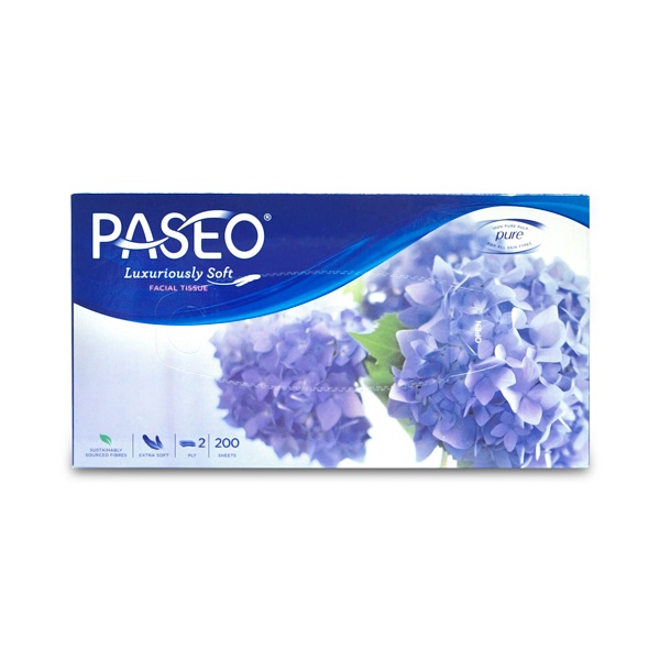 Khăn giấy hộp Paseo 200 tờ 2 lớp