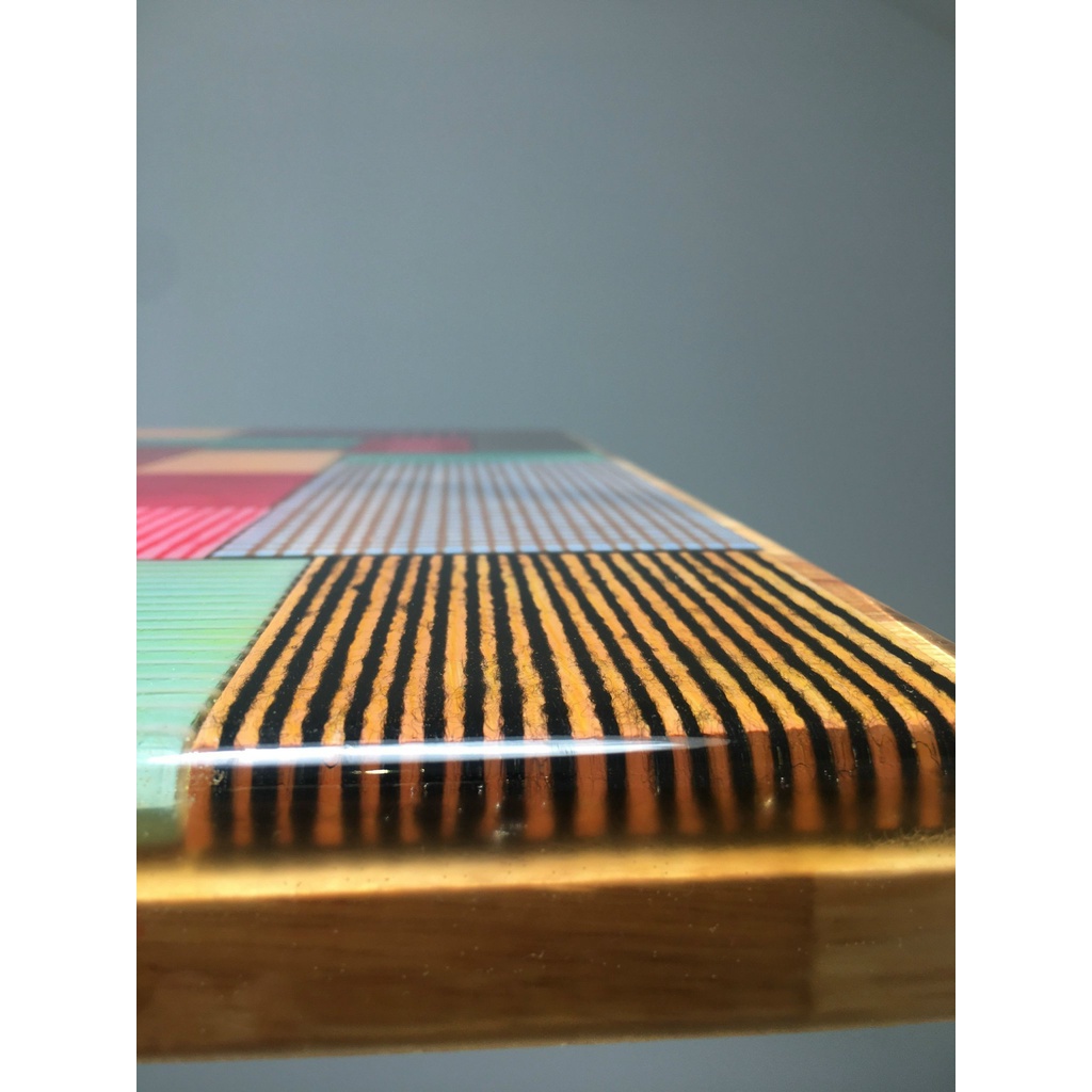 Bàn cafe làm thủ công chế tác độc đáo từ Epoxy rexin