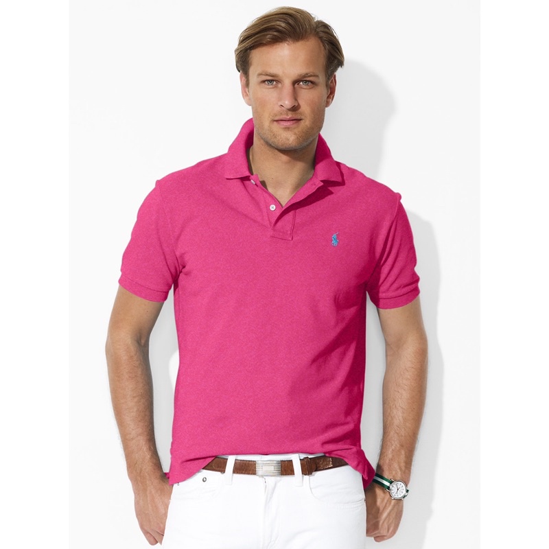 Áo polo RL Slim fit xuất khẩu Âu - Mỹ - P:B