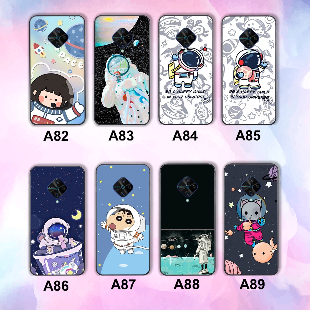 Ốp lưng Vivo S1 - Vivo S1 Pro mẫu  vũ trụ cute đáng yêu, ốp phi hành gia