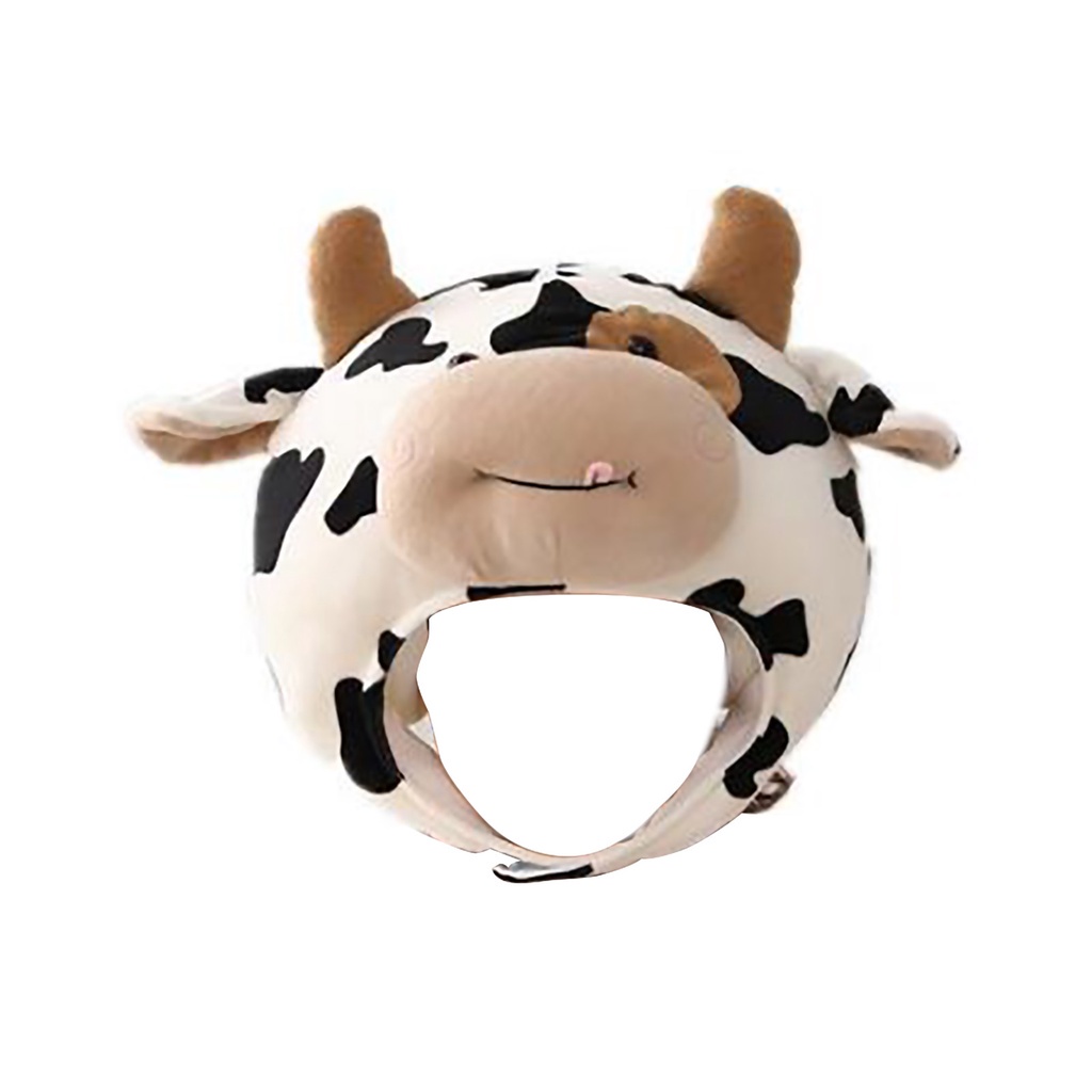 Mũ Hình Bò Sữa Hoạt Hình Dễ Thương Cho Bé