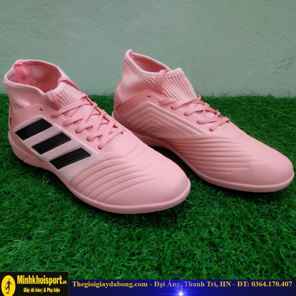 NEW CH [Hót] Giày Đá Bóng TQ Adidas Predator 19.3 TF Màu Hồng Cổ Cao Sút Mạnh new * , ⋆ "