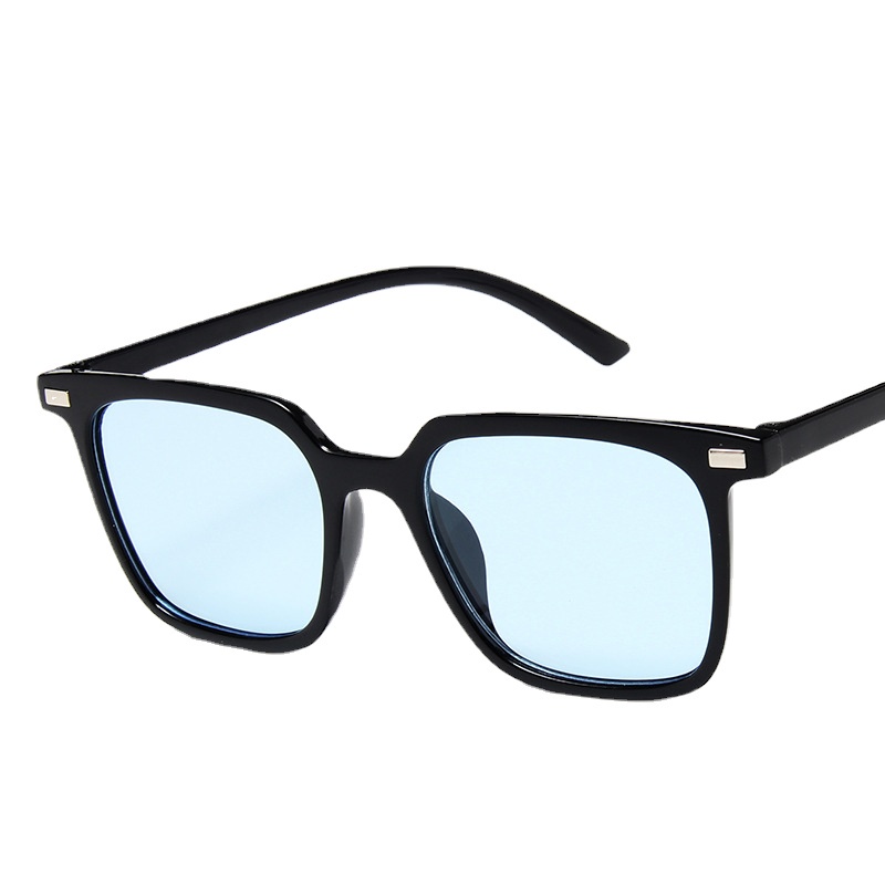 Kính Mát Gọng Vuông Màu Kẹo Thời Trang Phong Cách Phương Tây Cho Nam Nữ