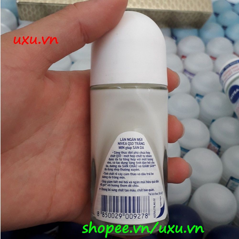 Lăn Khử Mùi Nữ 50ml Nivea Làm Trắng Và Mịn Da Brightening & Smooth, Với uxu.vn Tất Cả Là Chính Hãng.