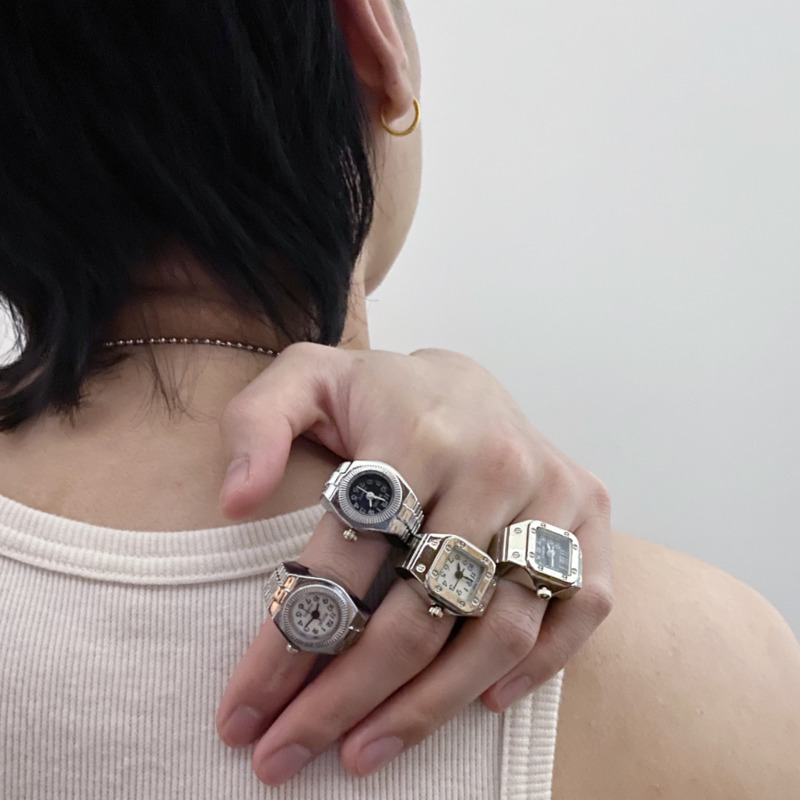 Nhẫn Thời Trang Phong Cách Retro Hàn Quốc