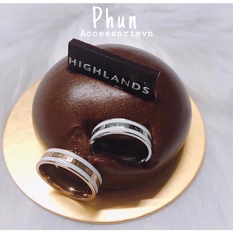 Nhẫn Titan Không Gỉ Ver2 Dành cho Nam & Nữ