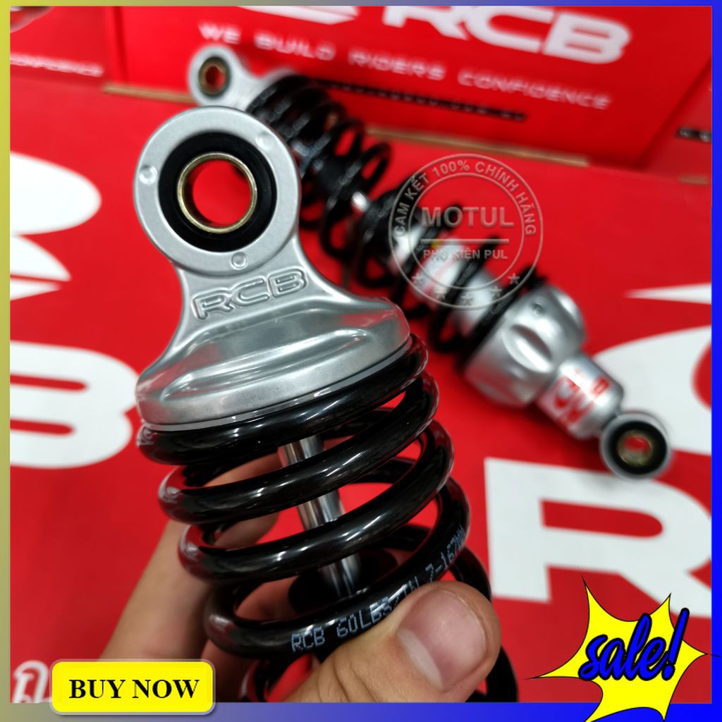 Cặp Phuộc Sau Sirius/Taurus/Jupiter...Chính Hãng RCB Racing Boy A2 275mm Màu Đen