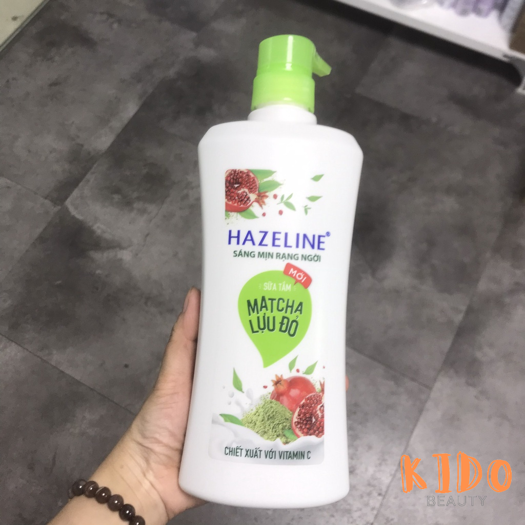 Sữa Tắm Dưỡng Sáng Da Hazeline Matcha & Lựu Đỏ | Yến Mạch & Dâu Tằm 670g