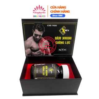 Sâm nhung cường lực Viphar – Giúp bổ thận tráng dương, tăng cường chức năng thận, giảm tiểu đêm, thận yếu thận hư
