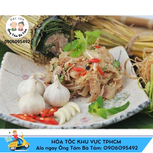 Tré rơm gói lá ổi Đặc sản Chợ Huyện Bình Định - Đặc sản Ông Tám Bà Tám