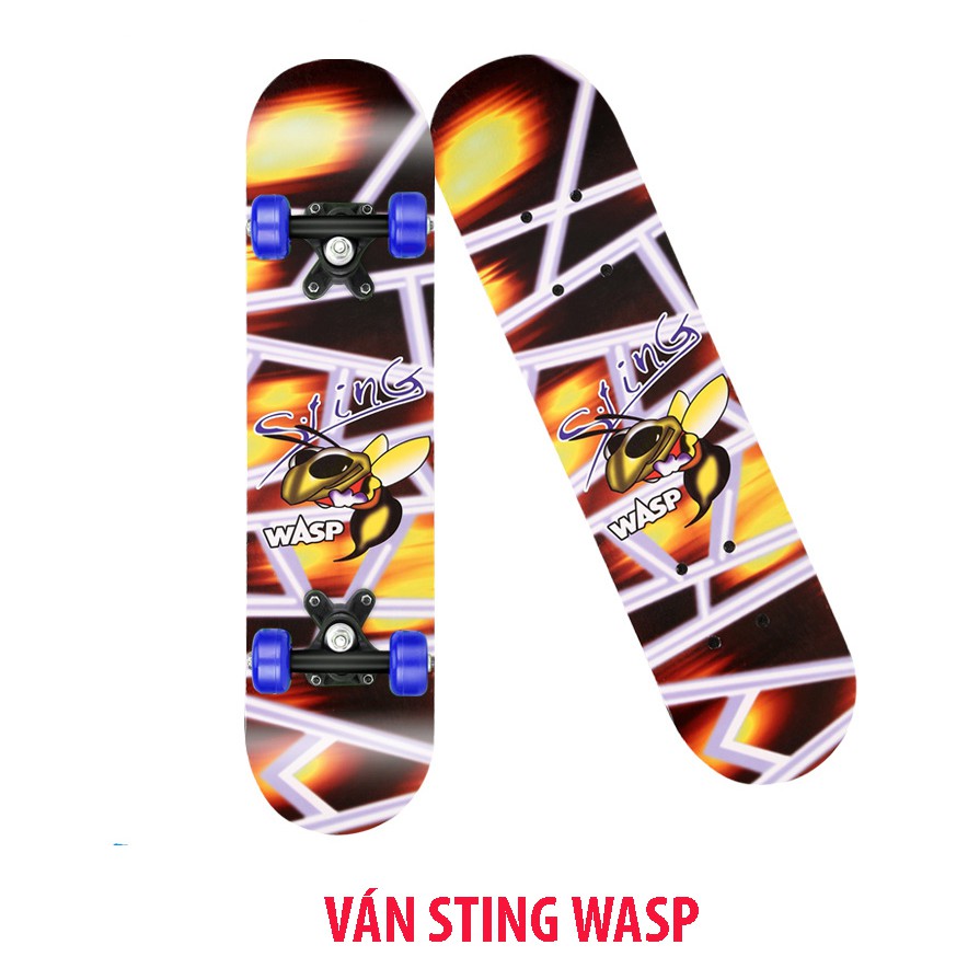Ván Trượt Skateboard Thể Thao Gỗ Phong Ép 7 Lớp