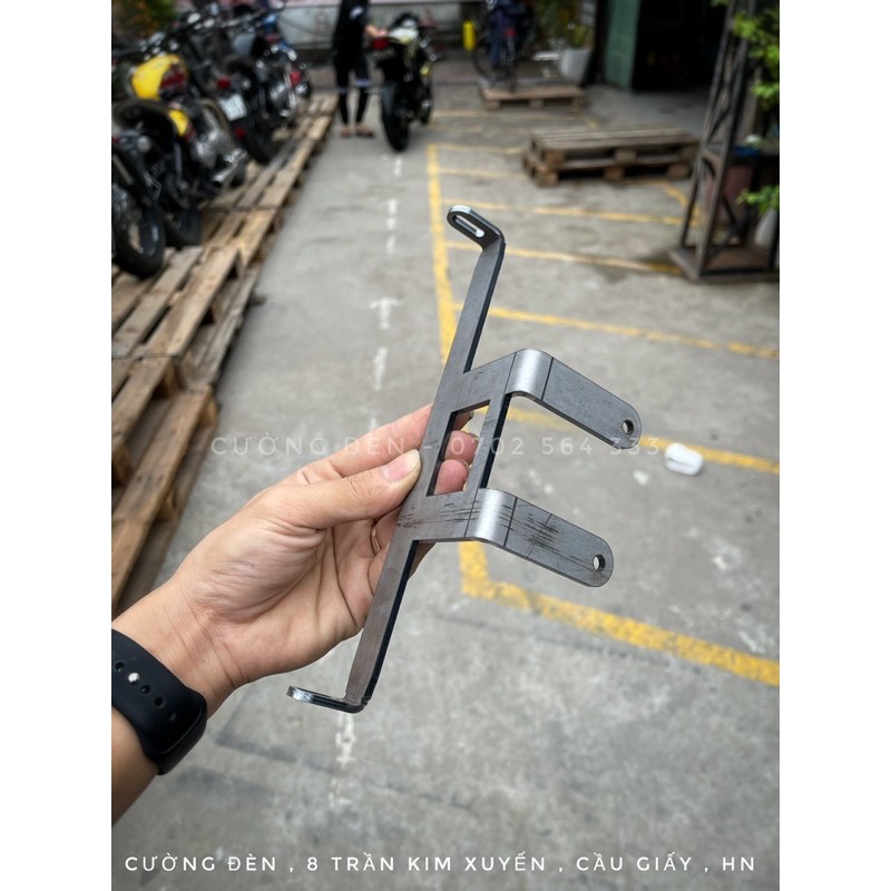 R15 Pad / pas / pass cân bằng, tăng chỉnh cao thấp đèn trợ sáng bi mini vị trí cố định dưới đèn pha xe máy