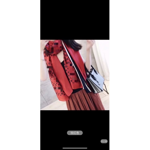 Khăn choàng lụa cao cấp đa năng size 90x180cm