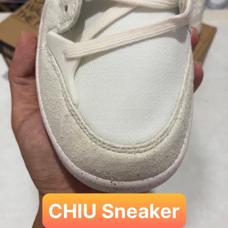 Giày Sneaker Dunk low disrupt 2 white Gream giày thể thao nam nữ Sb dunk Trắng kem phiên bản cao cấp
