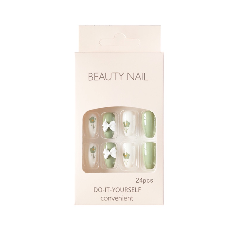 Móng Tay Giả Màu Sắc Tươi Tắn Xinh Xắn