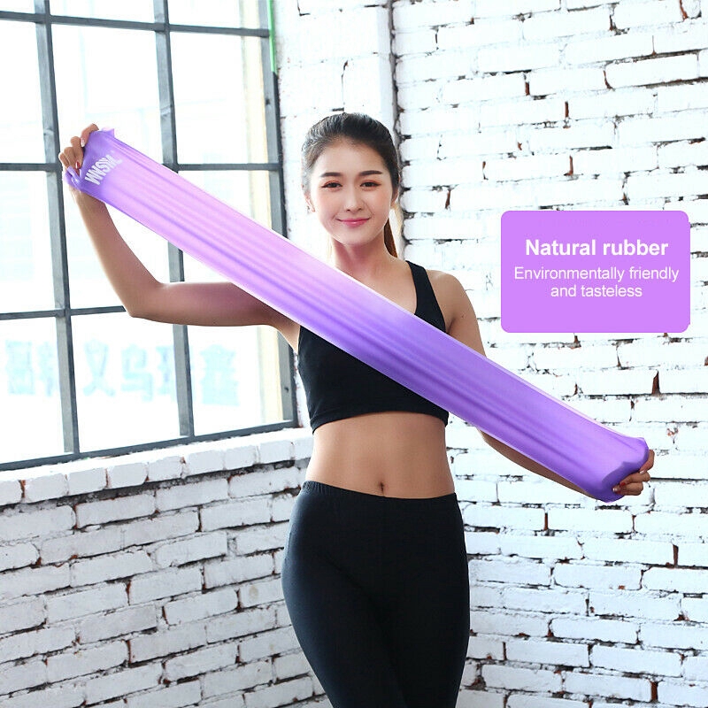 Dây Đai Kháng Lực Dài 1.5m Co Giãn Dùng Tập Yoga / Pilates / Thể Hình Cho Nữ