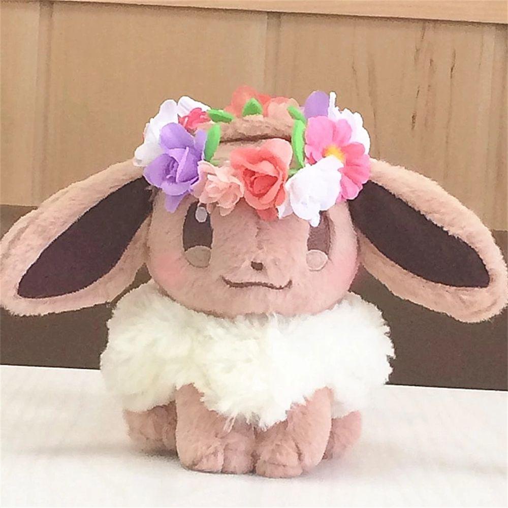 REBUY1 Đồ chơi nhồi bông Hình Nhân Vật Hoạt Hình Pokemon 18cm