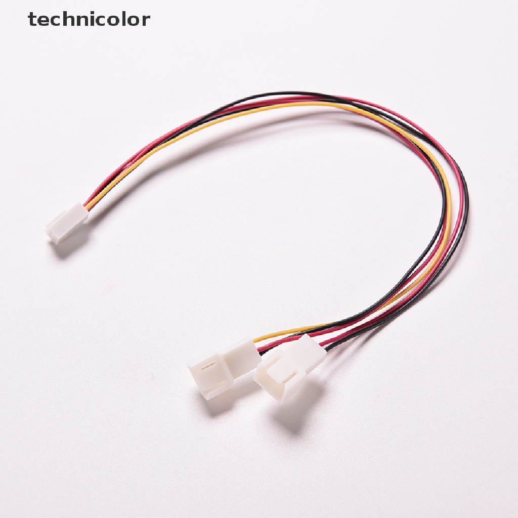Dây Cáp Chia Cổng Nguồn Quạt 3 Chấu 1 Female Sang 2 Male Dành Cho PC Ốp
