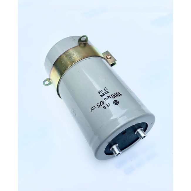 Tụ hoá 475v- 1000uf side 76.6 x14.5cm khoản cách chân 4cm- chính hãng HITACHI JAPAN