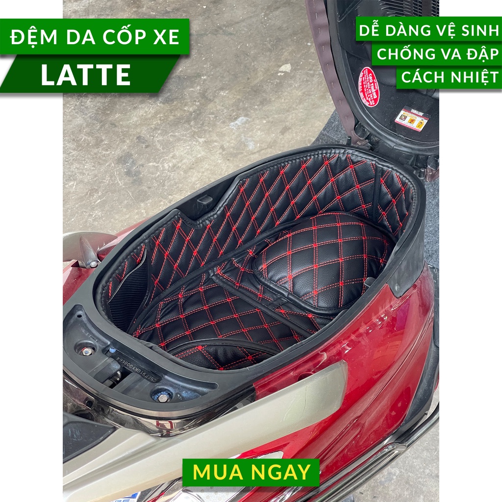 Lót Cốp Da Chống Nóng Chống shock - YAMAHA LATTE (ACRUZO)-Giá Tận Xưởng-Có Túi Giấy Tờ